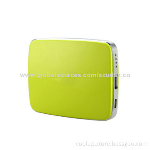 5,100mAh Power Bank with 5V DC, 1,000mAh Input
